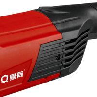 QY-9180M Meuleuse d'angle électrique robuste 3000W avec roue de coupe de 180mm, poignée réglable à 180 ° pour le meulage et la coupe