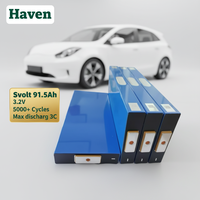 Batterie prismatique LiFePO4 Gotion 91,5 Ah 3,2 V, qualité A, charge rapide 3C pour vélo électrique, trottinette électrique, voiturette de golf, véhicule électrique, petit stockage solaire