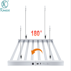 عرض ترويجي: مصباح نمو LED قابل للطي وقابل للتعتيم بـ 8 قضبان، 2.8 ميكرومول/جول، غطاء بلاستيكي مقاوم للصدمات، بيع بالجملة من المصنع لزراعة النباتات - Product Image 4