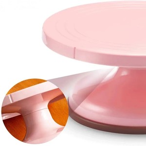 2 Pcs Cookie Decorating Turntable 5.5 Inch Mini <strong>Spinning</strong> <strong>Cake</strong> Decorating <strong>Stand</strong> 360 Degree Revolving Cookie Swivel <strong>Stand</strong> - Product Image 3