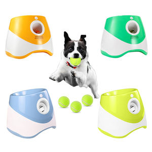 Lanciatore Automatico di Palline da Tennis in Plastica Ecologica, Giocattolo per Cani per Addestramento ed Esercizio - Product Image 5