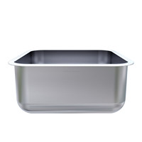 Évier de cuisine robuste, équipement de cuisine pour restaurant, bac de lavage pour la restauration et l'hôtellerie