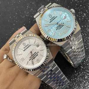 Reloj de Buceo Mecánico Automático de Lujo para Hombre 2025, Acero Inoxidable 904L, Esfera con Indicadores Luminosos, Calendario - Product Image 2