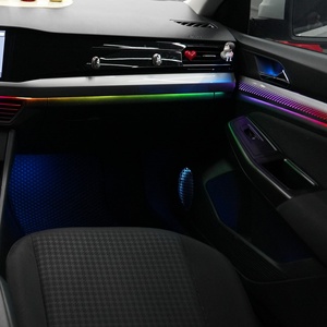 Car Ambient Light RHD <b>12V</b> DC <b>LED</b> Interior Lighting System with Multi Color Flowing Effect for Car Modification - Product Image 2