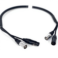 Câble audio intégré CAT6 pour surveillance réseau avec microphone et conducteur en cuivre nu – Câble composite fini
