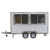 Kiosque alimentaire pour pain et snacks, kiosque de rue, chariot mobile pour café, glaces et fruits (melon)