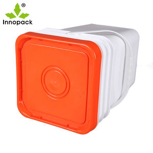 Cubo de salsa de grado alimenticio, cubo directo de comida con mango de plástico - Product Image 4