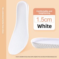 Coussinets de talon rehaussants en EVA, absorbants les chocs, anti-odeurs et anti-transpiration pour chaussures homme et femme