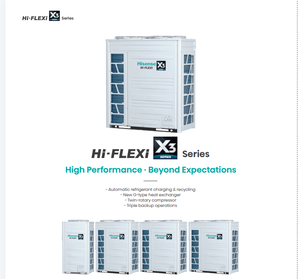 Hisense Hi Smart HLC Série VRF pour toiture R-410A, adaptée aux hautes altitudes, retour d'huile rapide, performance stable en zone plateau - Product Image 3