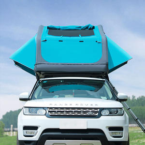 Tente de toit gonflable 4x4 pour 2-3 personnes, couverture souple SUV, tente de <span class=keywords><strong>camping</strong></span> imperméable pour voiture - Product Image 3