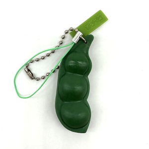Juguetes Creativos y Lindos para Niños, Llaveros de PVC Suave con Forma de Vaina de Guisante, Juguetes Educativos para Aliviar el Estrés - Product Image 5