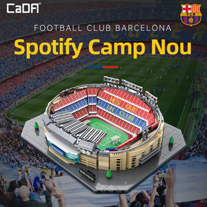 Bloques de Construcción de Estadio de Fútbol CADA C66023W, Simulación del Estadio del <span class=keywords><strong>Barcelona</strong></span>, Ladrillos de Ensamblaje DIY, Juguete - Product Image 2