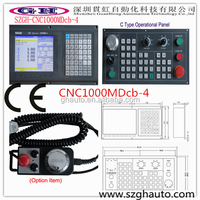 Controlador CNC SZGH VMC de 3 Ejes Compatible con Sistemas de Control de Centro de Mecanizado CNC de 4 y 5 Ejes, PLC, Función Macro ATC