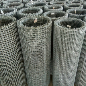 ตะแกรงลวดสแตนเลสแบบจีบสำหรับกรองและป้องกันในงานเหมือง - Product Image 1