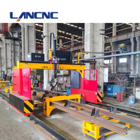 Máquina robótica de corte por plasma de acero estructural CNC para fabricación de acero