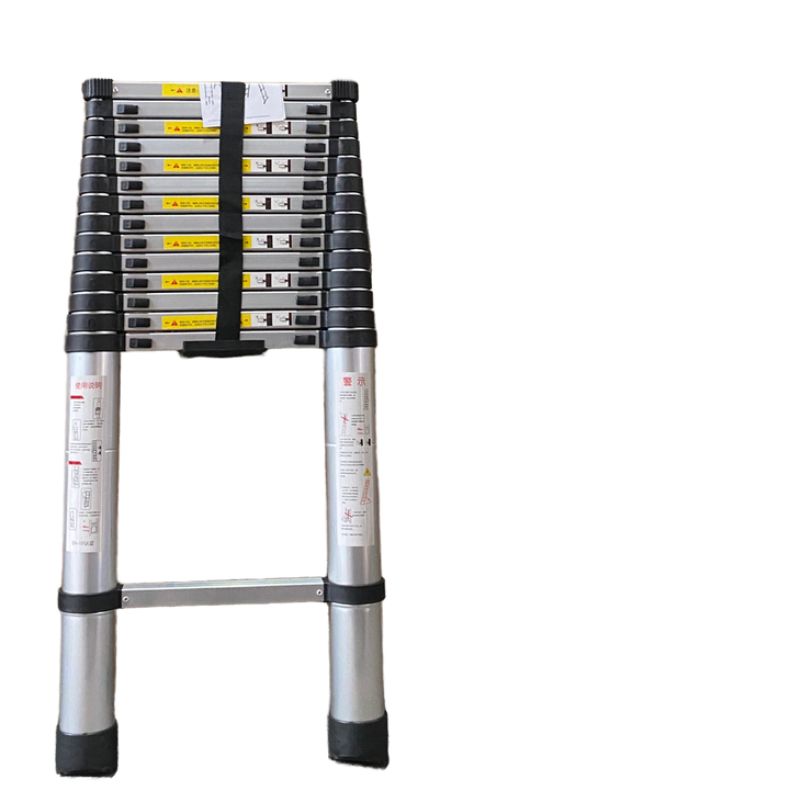 New Design 14 Step 5.5m EN 131 Security Straight Telescopic Folding