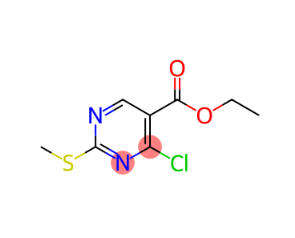 Etil 4-kloro-2-metiltio-5-pirimidin-karboksil Berkualitas Tinggi Terlaris CAS: 5909-24-0 Tersedia dengan Harga Terbaik - Product Image 2