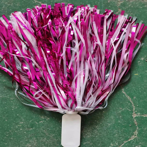 Cheerleader Pom Poms Shakers Esportes Dança Plástico para Esportes Equipe Espírito Torcendo