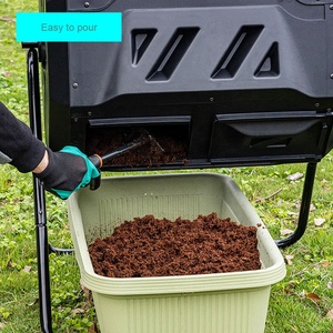 Composteur à <span class=keywords><strong>vers</strong></span> <span class=keywords><strong>de</strong></span> jardin extérieur 160L/43 gallons, très vendu, en plastique sans BPA - Product Image 4