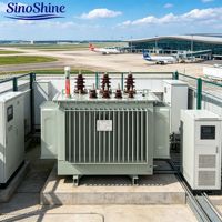 SinoShine Güç Trafosu Elektrik Ekipmanları Trafoları 200-5000kVA Trifaze 11kV/0.4kV Yağlı Tip