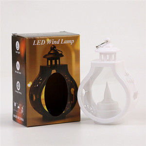 New <strong>Style</strong> Eid Mubarak Led Night Light Hollow Star Moon Desktop Electronic Candle Ramadan Wind <strong>Lanterns</strong> - Product Image 6