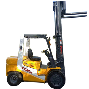 รถยกดีเซล TCM FD30 3 ตัน นำเข้าจากญี่ปุ่น มือสอง สำหรับใช้งานในฟาร์ม พร้อมเครื่องยนต์ เกียร์ และมอเตอร์ - Product Image 1