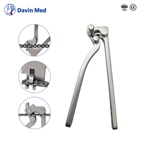Davin Med Reconstruction Vétérinaire Bone Plate Bender Plaque Orthopédique Pince de Pliage Instrument Chirurgical pour Petit Animal