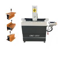 Machine de perçage et de fraisage CNC à table rotative personnalisable pour le fraisage de trous de serrures de portes et fenêtres