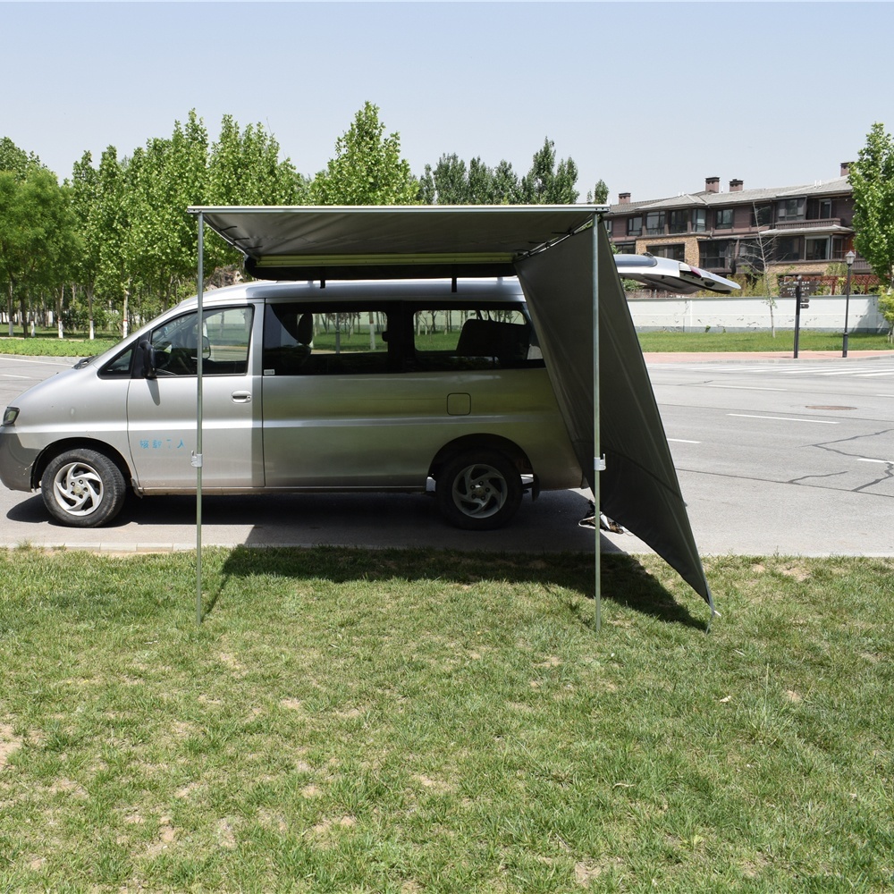 2021 Arcadia Outdoor Waterproof Outdoor Retractable Side Awning Sun Shade Tent Car Shelter Cars