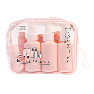 Kit de voyage Sbelle PET pompe <span class=keywords><strong>pulvérisateur</strong></span> vide emballage cosmétique ensemble bouteille en plastique pour crème avec sérigraphie CN;GUA Sb6550 - Product Image 1