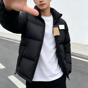 Parka Original <span class=keywords><strong>North</strong></span> Puffer 700 para Hombre, con Capucha, Casual, Cálida, de Algodón, <span class=keywords><strong>Forro</strong></span> <span class=keywords><strong>Polar</strong></span> Grueso, Cierre Frontal con Cremallera, para Invierno - Product Image 2
