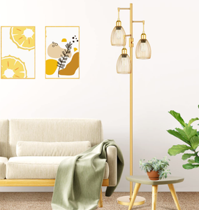 Đèn Sàn Đứng Thiết Kế Mới Cho Phòng Khách Đèn Sàn Góc Phong Cách Công Nghiệp Chế Độ Đơn Giản - Product Image 6