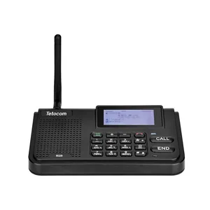Distribuidor Mayorista Sistema de intercomunicación inalámbrico Paginación de escritorio 4G Red global Wakie Talkie con tarjeta SIM