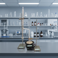 Appareil Dean Stark en verre borosilicaté IP-74 IS-1448(P-40) pour la détermination de la teneur en eau des composés bitumineux, chauffage 240V, garantie 1 an