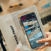 Pochette étanche pour téléphone en PVC, fonctionnalité tactile, sac de rangement étanche de grande capacité pour l'extérieur, natation, rafting