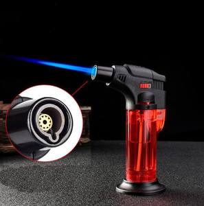 Briquet Torche à Jet Oblique Rechargeable au <span class=keywords><strong>Butane</strong></span>, Coupe-Vent, pour Cigarette et Cuisine, Personnalisable à Prix Abordable - Product Image 5