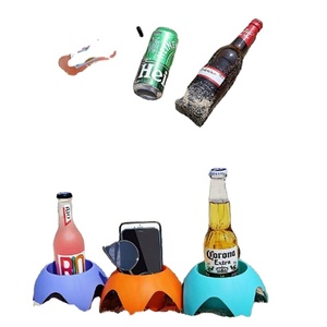 Porte-gobelet de plage Turtleback Sand Coaster - Accessoire de vacances à la plage en couleurs assorties pour le plaisir estival - Product Image 3