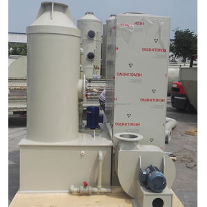 Système d'élimination des gaz résiduels Mini épurateur humide à absorption d'air avec moteur et moteur Laboratoire industriel à 99.9% rendement - Product Image 5