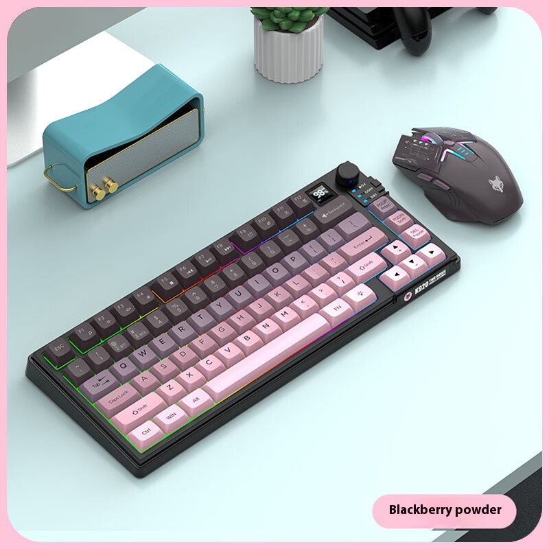 K920 Dual-mode gradiente tastiera Blackberry rosa