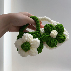 Handcraft Knit <strong>Earphone</strong> <strong>Bag</strong> for airpods Pro 2da Generation Funda airpods <strong>Earphone</strong> case Earbud Cover - Product Image 2