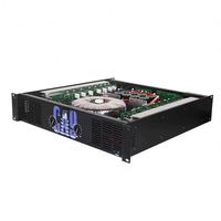 Amplificateur de puissance professionnel CA9 2*600W, 2 canaux, performance scénique, classe H, boîtier métallique pur, impédance 8 ohms, haut-parleur