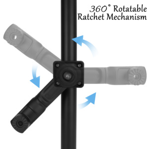 Velpaw Aluminum 0 Degree Transducer Mount for Pole & Trolling Motor Shaft, Fits LVS34/LVS32/LVS62 & ActiveTarget - Product Image 2