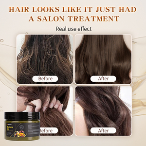 Masque Capillaire Réparateur à l'Huile d'Argan et au Collagène, Crème Batana pour Tous Types de Cheveux, Après-Shampoing, Fournisseur Original en Gros - Product Image 6