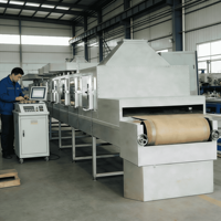 Séchoir industriel à micro-ondes haute efficacité pour épices, cardamome et clous de girofle