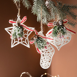 Christmas White Snowflake Ornaments For Home <strong>Decor</strong> <strong>Winter</strong> <strong>Wonderland</strong> Christmas Tree <strong>Decor</strong> - Product Image 1