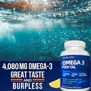 โอเมก้า<span class=keywords><strong>3</strong></span>ซอฟต์เจลที่มี EPA และ DHA อาหารเสริมน้ำมันปลา - Product Image 2