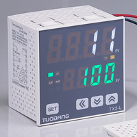 Termostato Inteligente PID con Pantalla LCD TX3-S/M/H/L/W, Entrada K/E/PT100, Salida de Relé/Estado Sólido, Alarma, ABS, OEM, Controlador de Temperatura