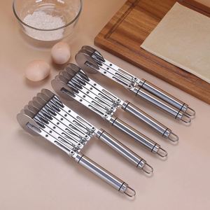 Cuchillo Cortador de Masa de Acero Inoxidable con Múltiples Ruedas al por Mayor de Fábrica, Cuchillo para Pizza, Cuchillo para Repostería Danesa, Cuchillo para Panqueques de Cocina - Product Image 5