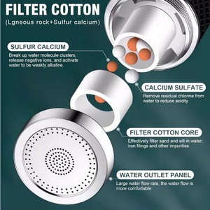 360 ° Rotation Kitchen Faucet Nozzle with Filter High <b>Pressure</b> Water Saver Bubble Faucet Extender Accessory for 3 Spray Modes - Product Image 3