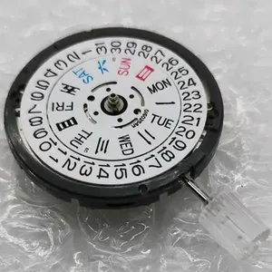 Großhandel NH36A Automatik werk Schwarz weiß Datums rad 21600hz/h Für NH36 Datum bei Armbanduhr Uhrwerk Teile